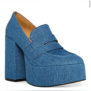 Madden Girl Cherilyn Platform Tailored Loafer Pumps